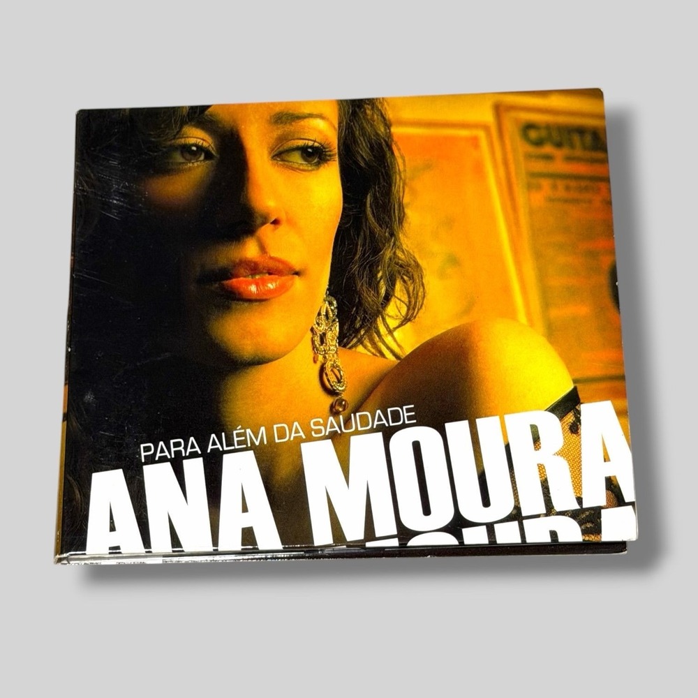 Ana Moura Para Além Da Saudade 2007 Portuguese Fado Music CD
